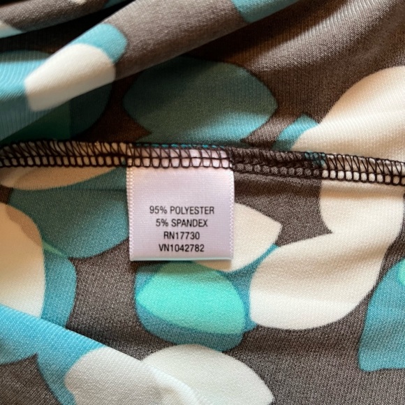 Floral Halter Neck Dress, Sz L - Picture 7 of 10